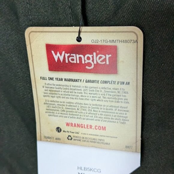 New "Wrangler" 100% Cotton Shirt - Picture 12 of 15